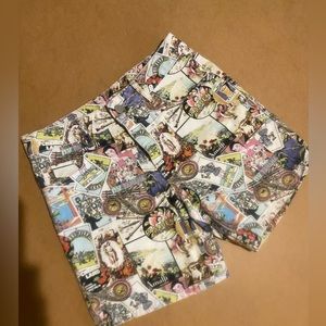 Men’s Print Denim Shorts